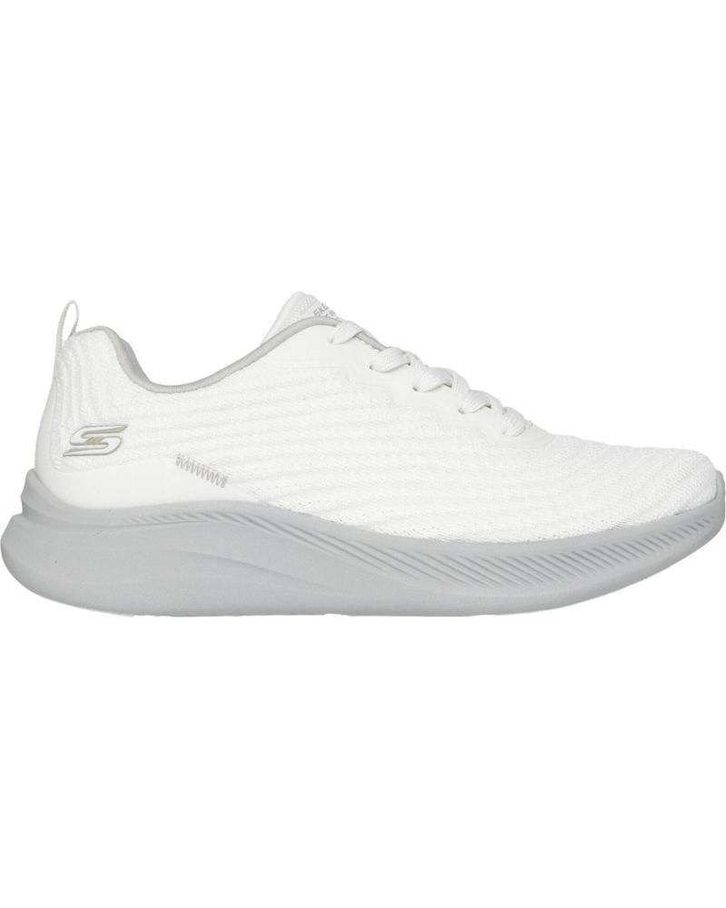 SKECHERS BOBS MODA FLEX-MELLOW ZAPATILLAS CASUAL MUJER BLANCO