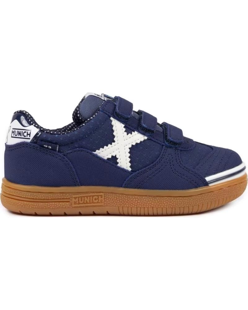 Zapatillas de Fútbol Sala Munich G-3 Kid 1514452 Marino