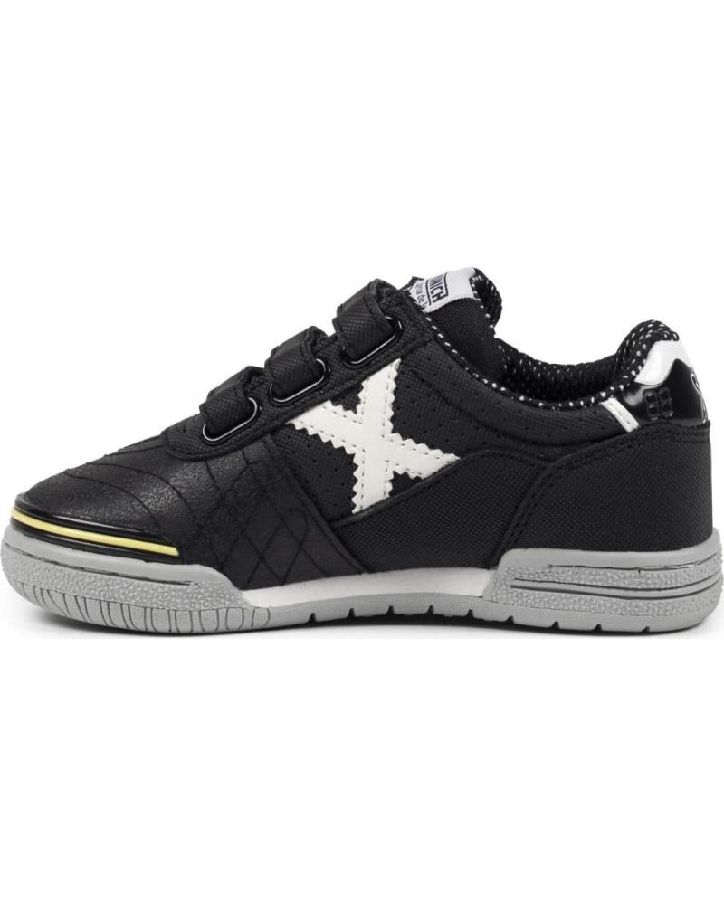 ZAPATILLAS MUNICH G3 VCO 454 PARA NIÑO NEGRO