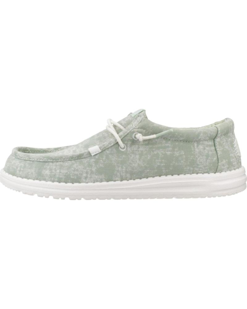 ZAPATILLAS CASUALES HEY DUDE WALLY SURF WASH PARA HOMBRE - VERDE GREEN