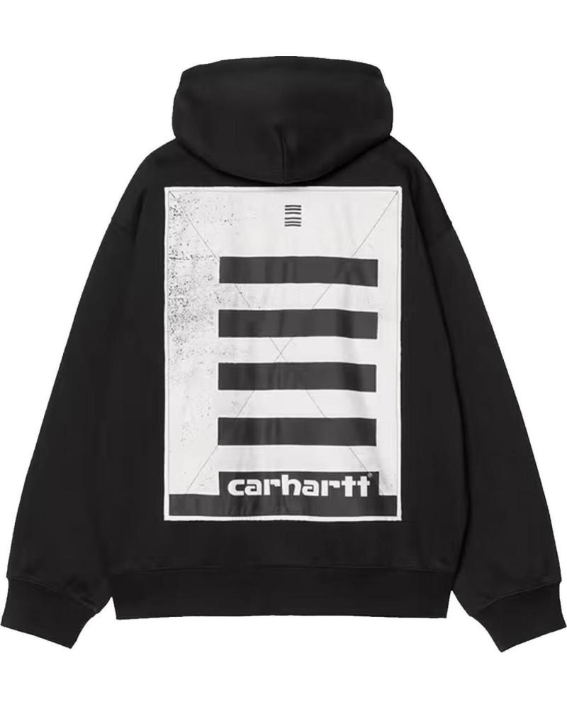 CARHARTT WIP CHAQUETA CON CAPUCHA HOODED ARCHIVE LINES JACKET BLACK NAN