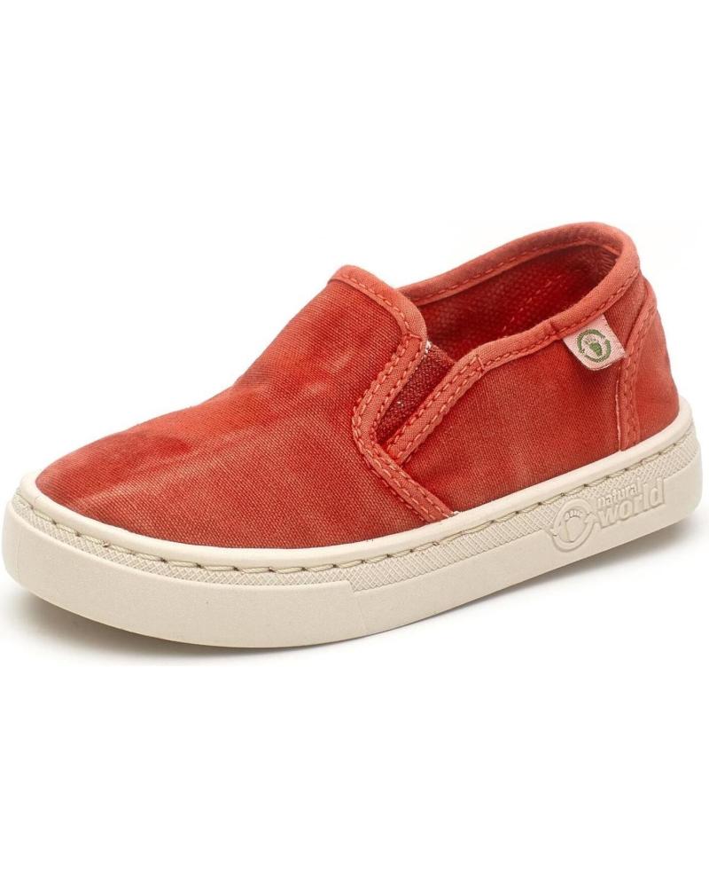 Deportivas de Niño NATURAL WORLD 6472E N - 48 OLD NEILA CANGREJO ELAS ENZ ROJO
