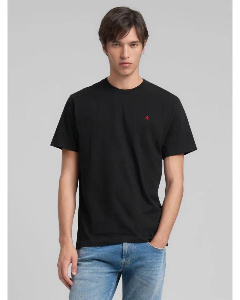 CAMISETA REPLAY M3015 PARA HOMBRE NEGRO