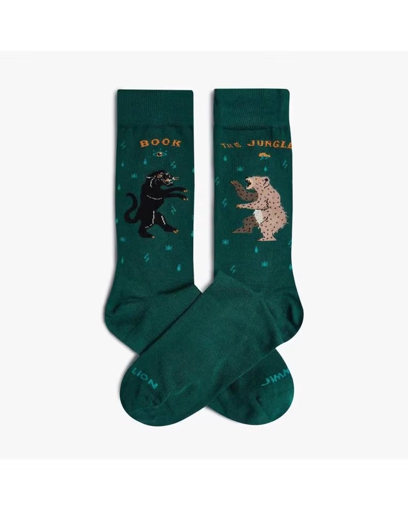 Calcetines Unisex Jimmy Lion The Jungle Book Verde