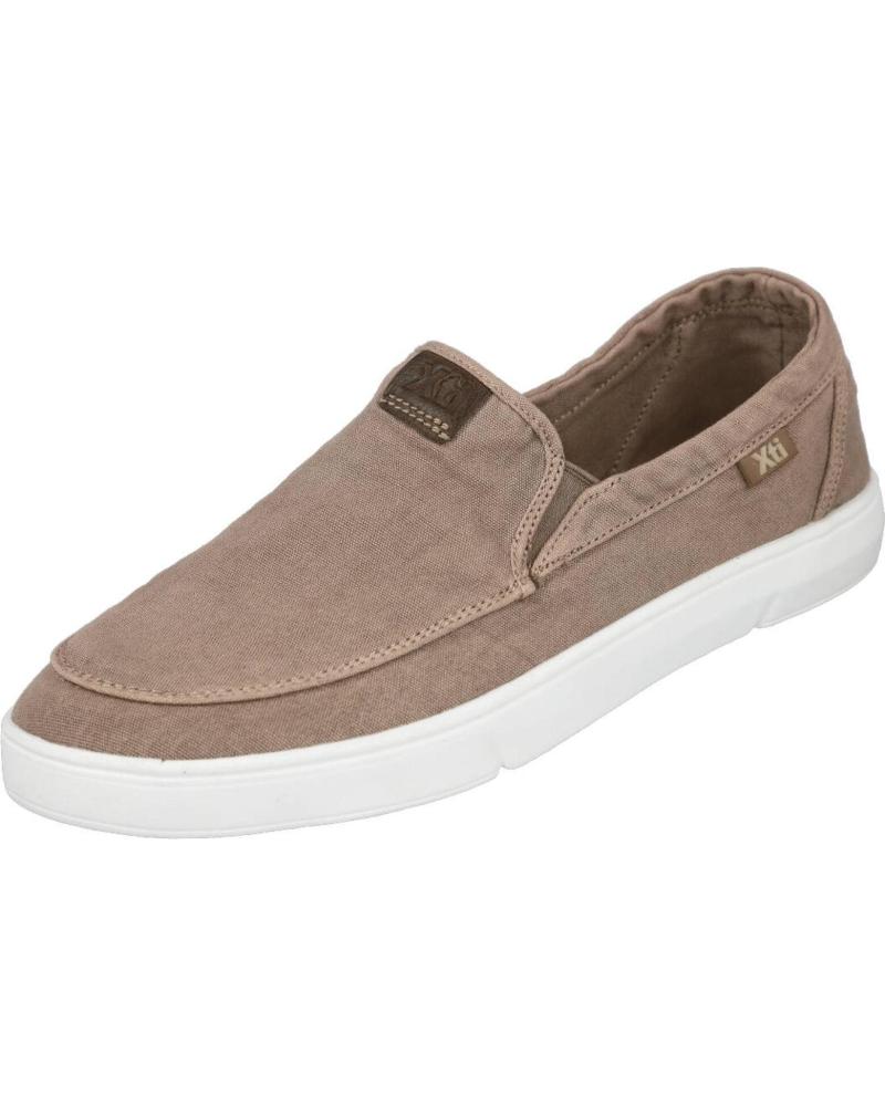 MOCASINES DE LONA XTI 145740 HOMBRE TAUPE TAUPE