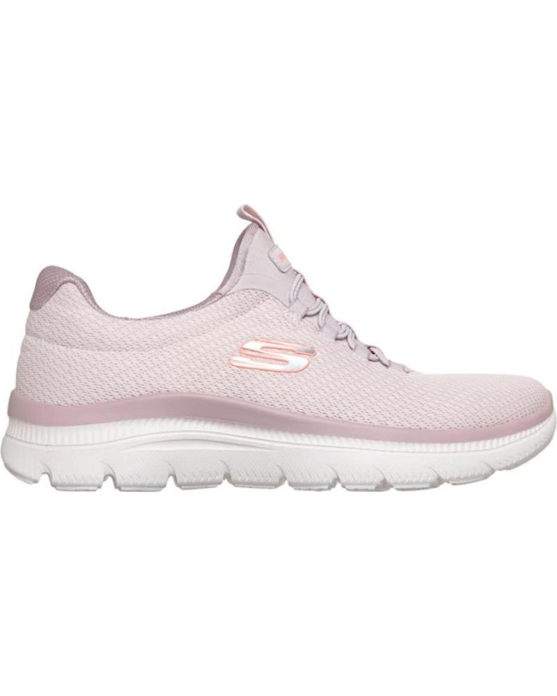 SKECHERS SUMMITS PLUS ZAPATILLAS CASUAL MUJER MALVA MORADO MORADO