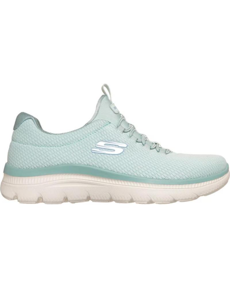 SKECHERS SUMMITS PLUS ZAPATILLAS CASUAL MUJER MENTA MENTA