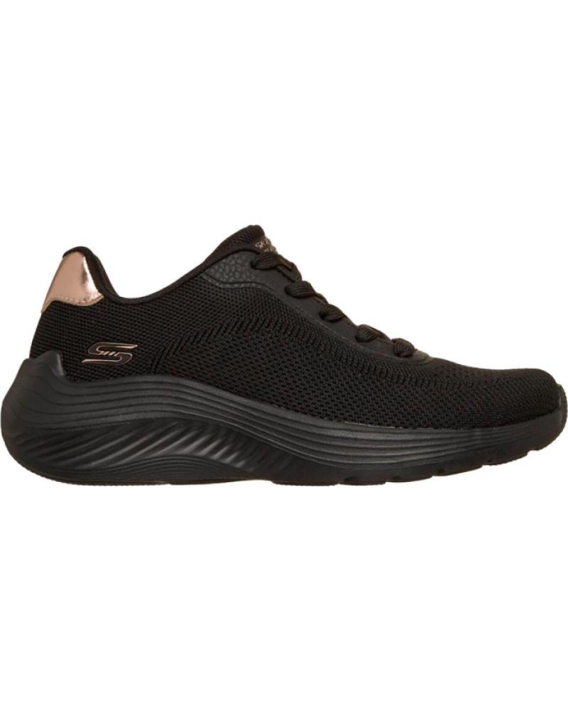ZAPATILLAS SKECHERS CASUAL PARA MUJER NEGRO NEGRO