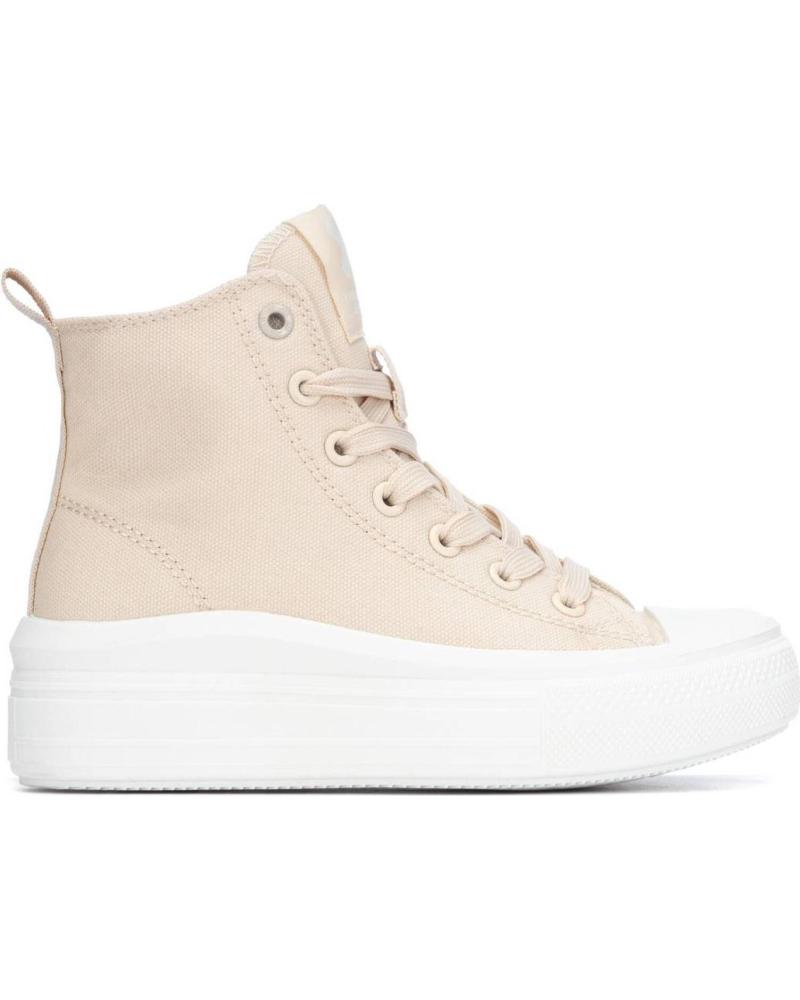 ZAPATILLAS XTI 153056 CAÑA ALTA MUJER BEIGE BEIGE