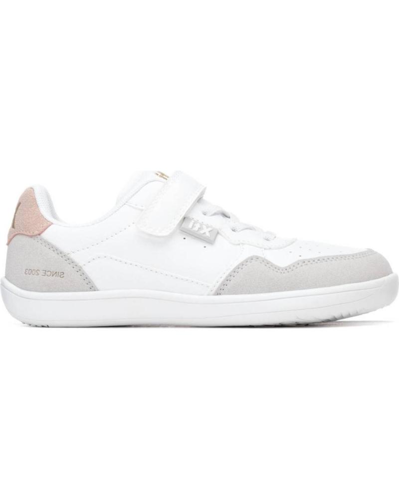 ZAPATILLAS CASUAL CON VELCRO PARA NIÑA XTI BLANCO