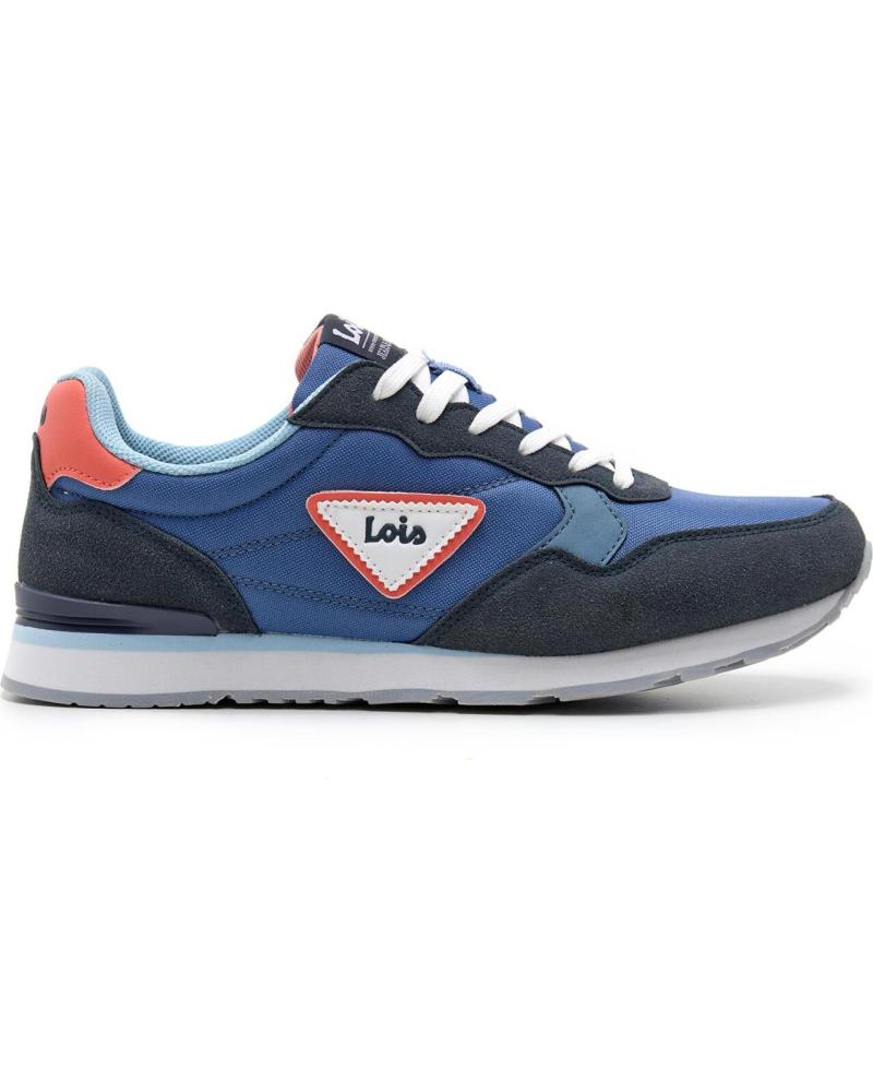 ZAPATILLAS LOIS JEANS CASUAL MODELO 64527 PARA HOMBRE AZUL