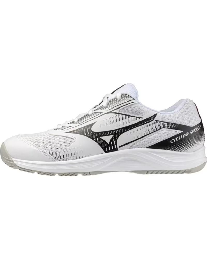 Zapatillas Mizuno Cyclone Speed 5 Balonmano Hombre Blanco/negro Blanco-negro