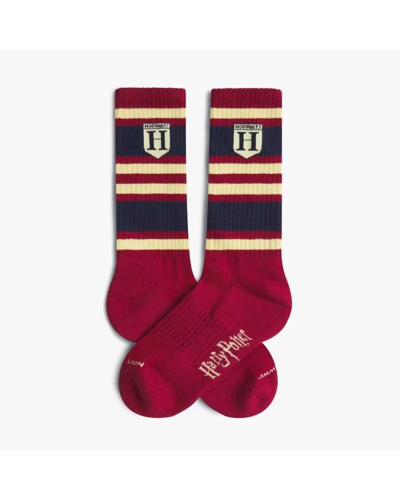 Jimmy Lion Calcetines Athletic Harry Potter Hogwarts Granate Burdeos Buerdeos