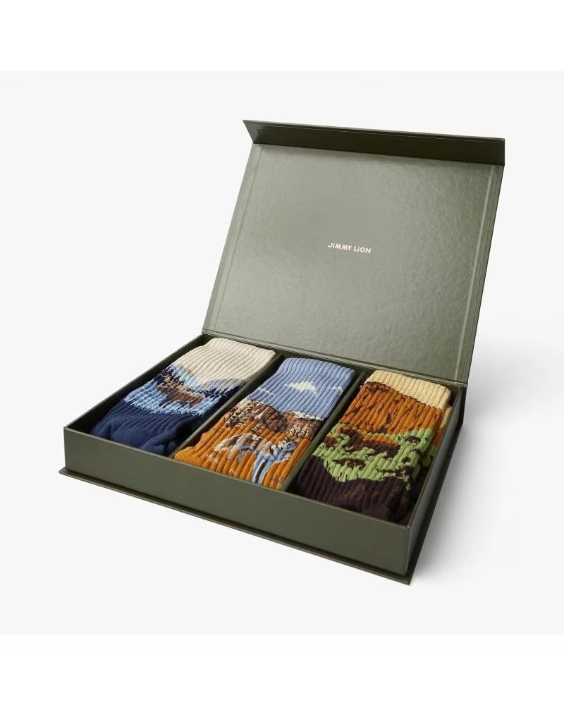 Pack de Calcetines Jimmy Lion Athletic Wild Parks Estampados Unisex Multicolor
