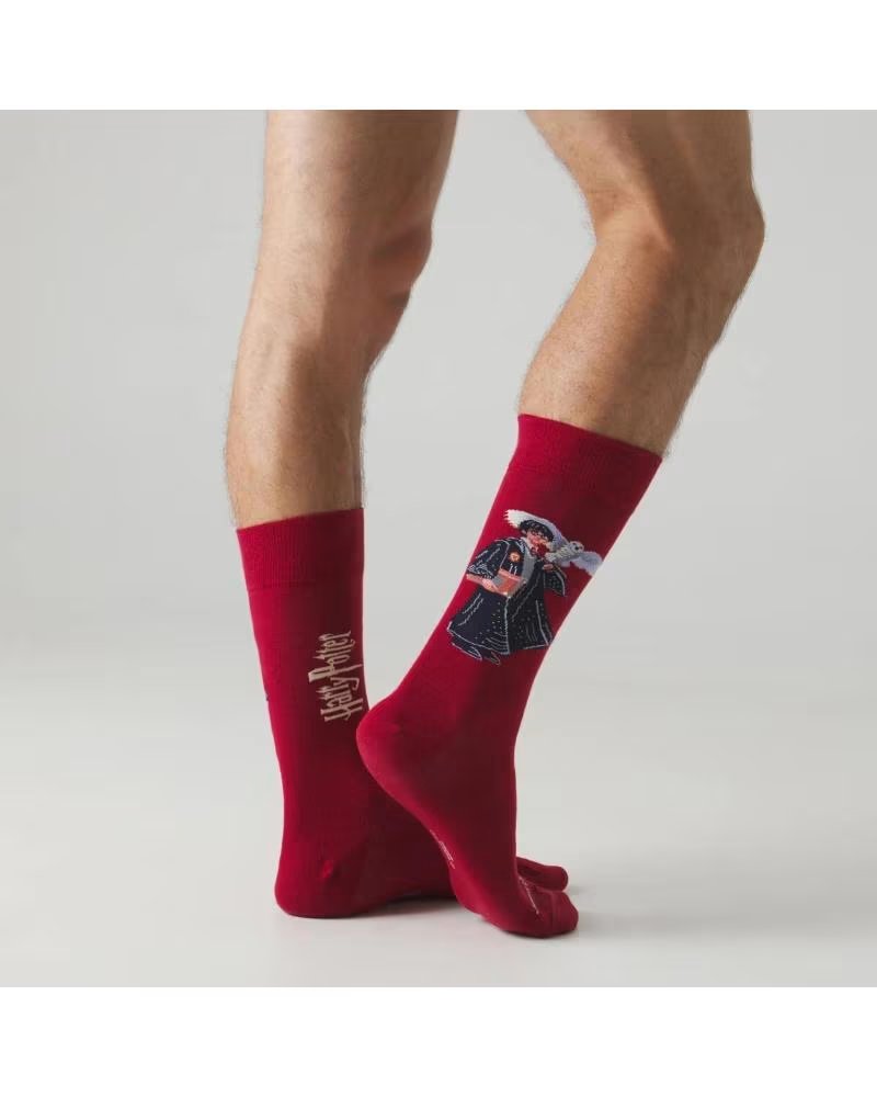 Calcetines Unisex Jimmy Lion Harry Potter Burdeos 077-52750616396115