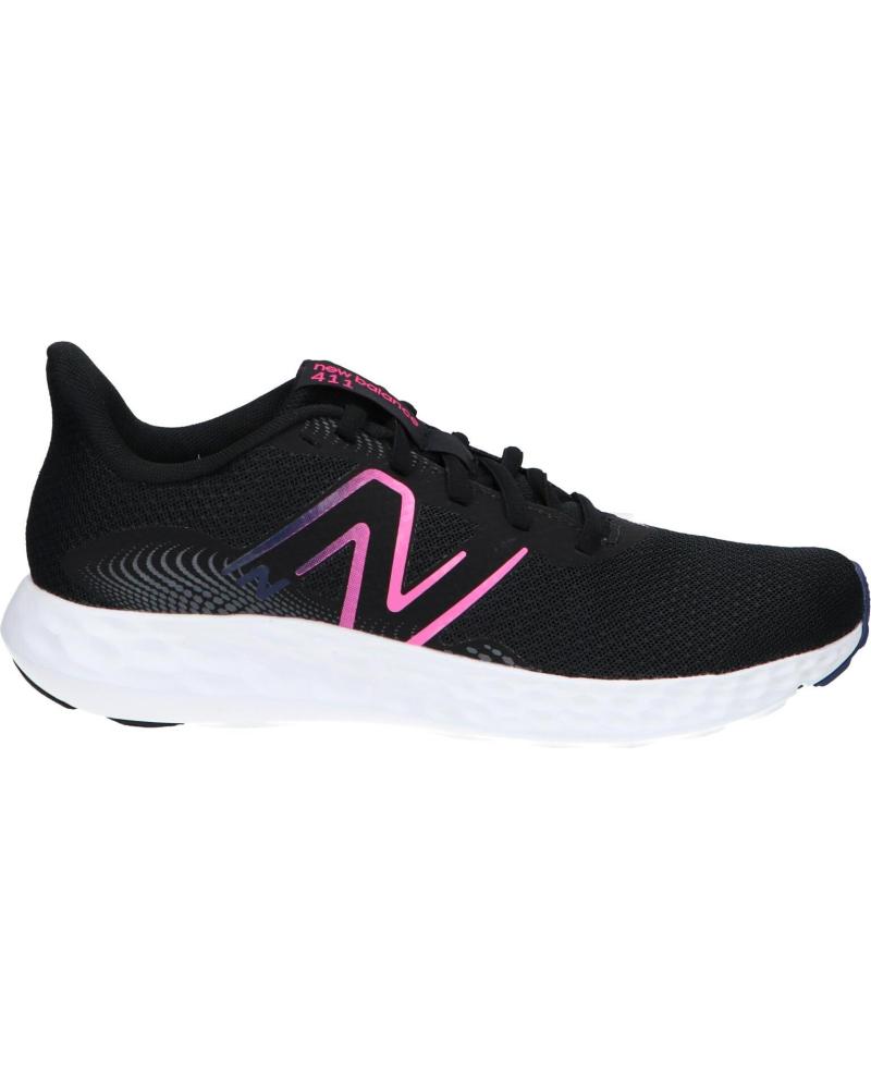 NEW BALANCE W411V3 ZAPATILLAS CASUAL MUJER NEGRO BLACK