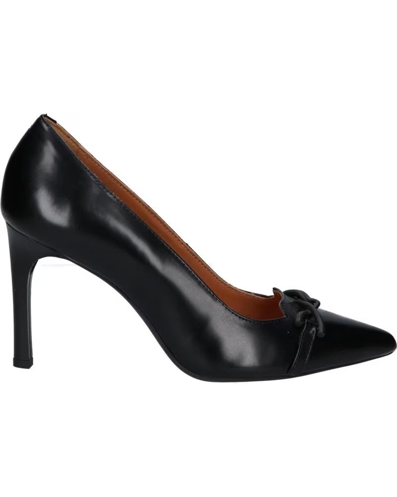 Geox D Favila D358UA Zapatos de Tacã"n Mujer C9999 Black