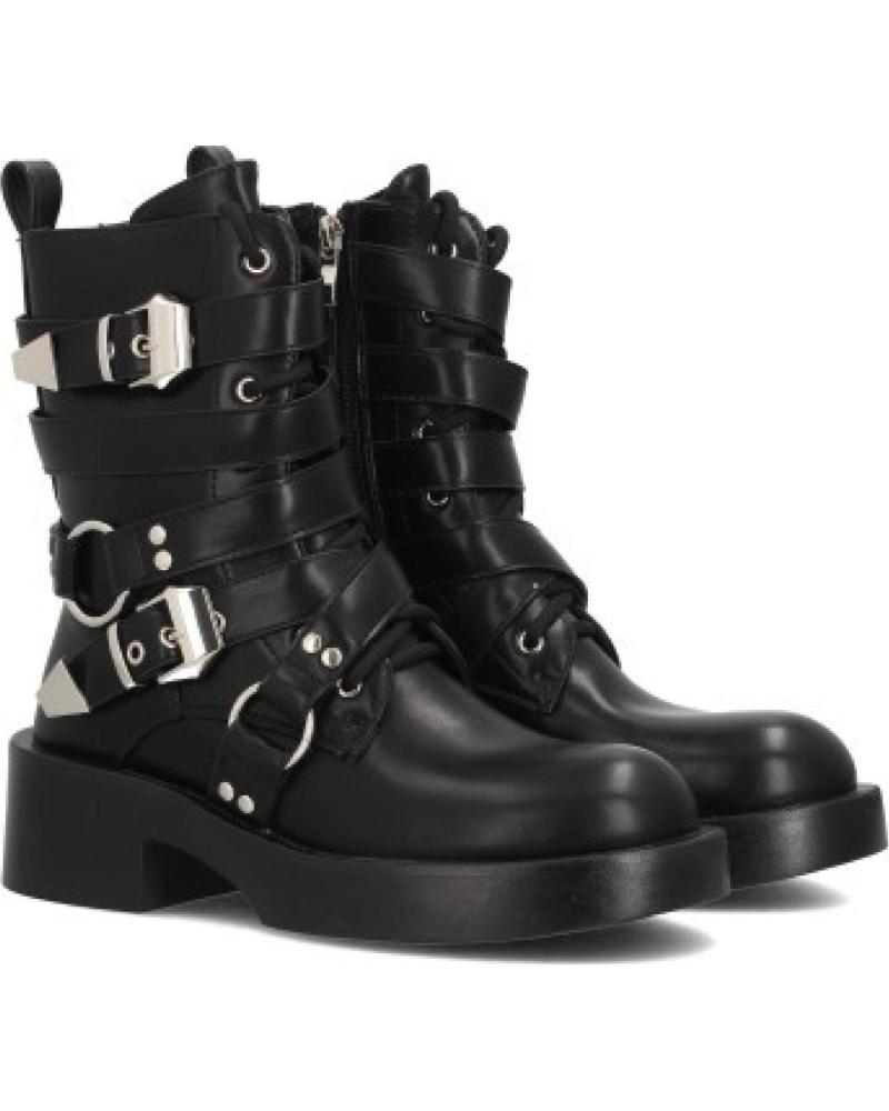 BOTAS SPORT3PUNTO0 K-12 CON MÚLTIPLES HEBILLAS Y DETALLES METÁLICOS VARIOS COLORES