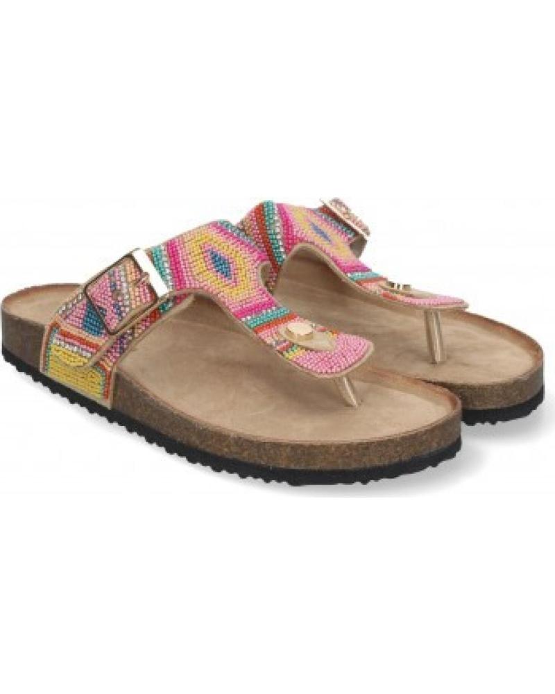 SANDALIAS DE DEDO SPORT3PUNTO0 CON ESTAMPADO ÉTNICO VARIOS COLORES