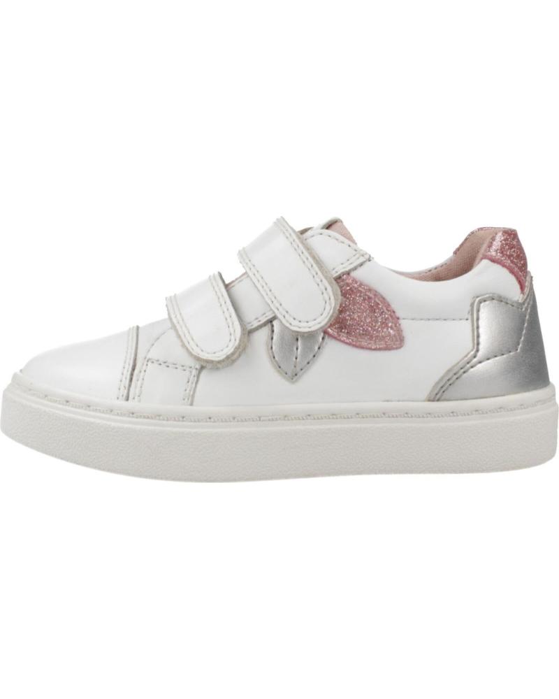 GEOX ZAPATILLAS NIÑA B NASHIK GIRL CIERRE VELCRO BLANCO C0007 C0007
