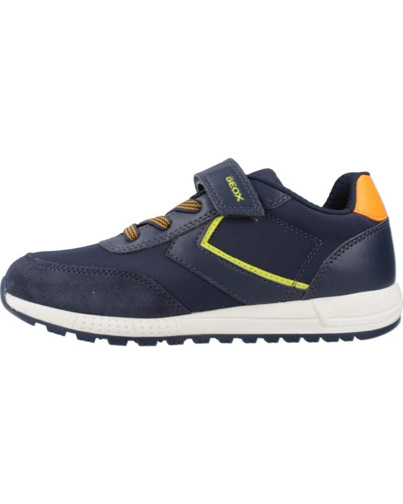 GEOX J ALBEN BOY ZAPATILLAS CASUAL VELCRO NIÑO AZUL CF43S CF43S