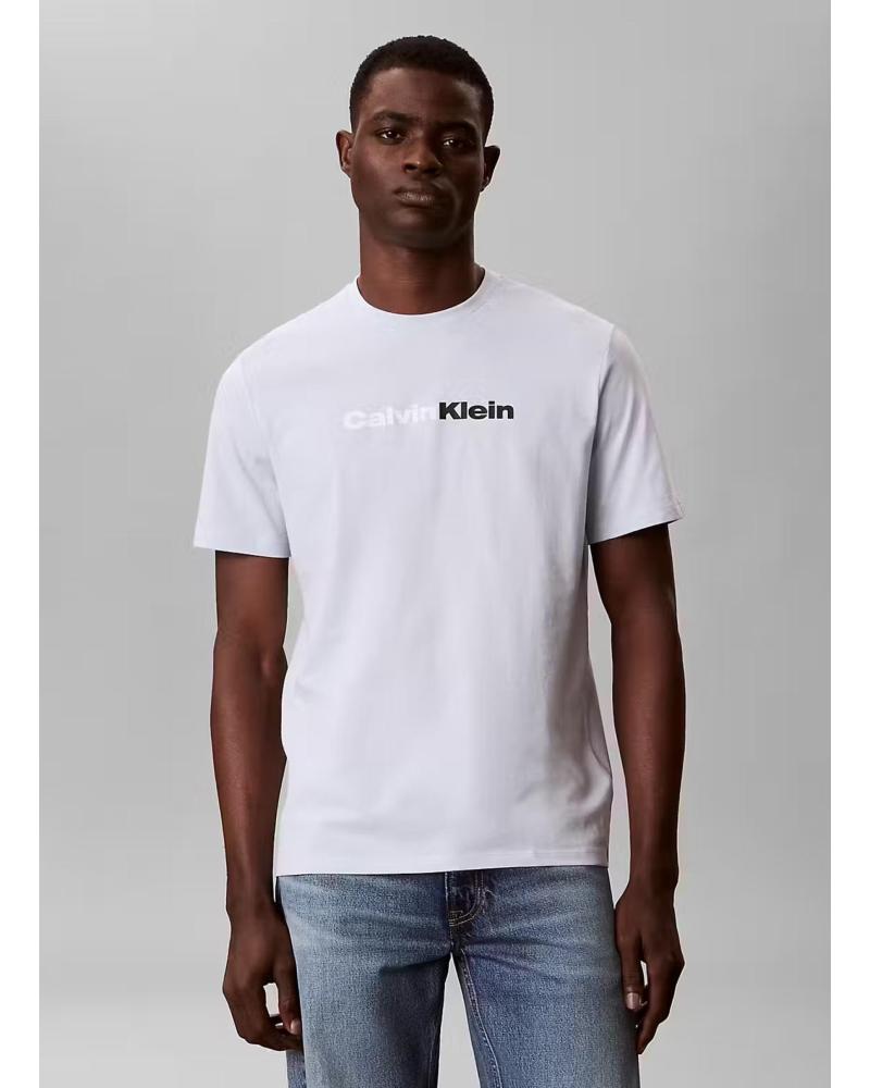 CAMISETA CALVIN KLEIN JEANS GRAPHICS HOMBRE CELESTE