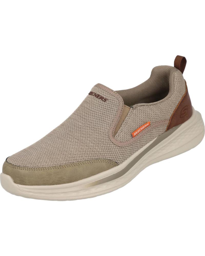 SKECHERS 210808 RELAXED FIT SLADE LUCAN MOCASINES HOMBRE TAUPE