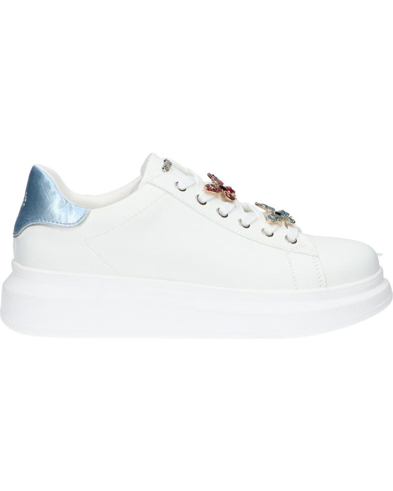 ZAPATILLAS CASUAL EXE 66-61EX11 PU PU WHITE BLUE