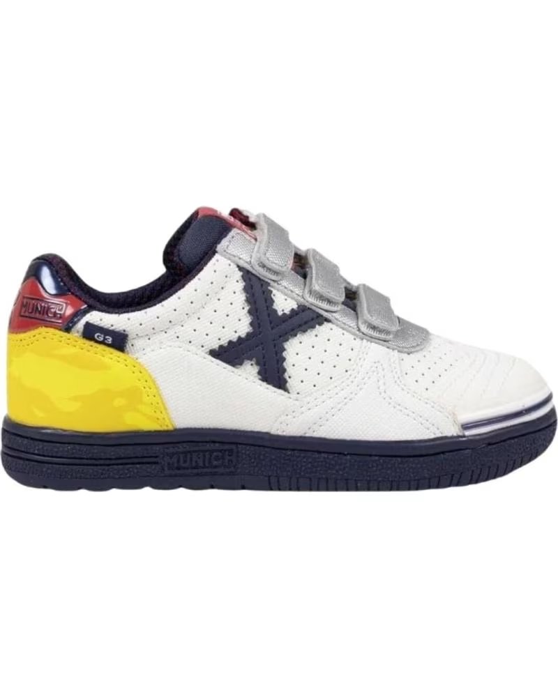 Zapatillas Munich G3 Kid Indoor con Cierre de Velcro