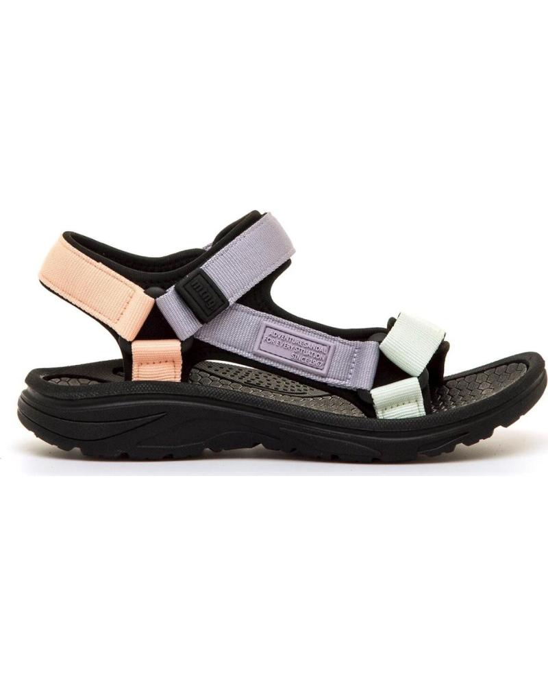 SANDALIAS MTNG 60804 CON AJUSTE DE VELCRO AZUL