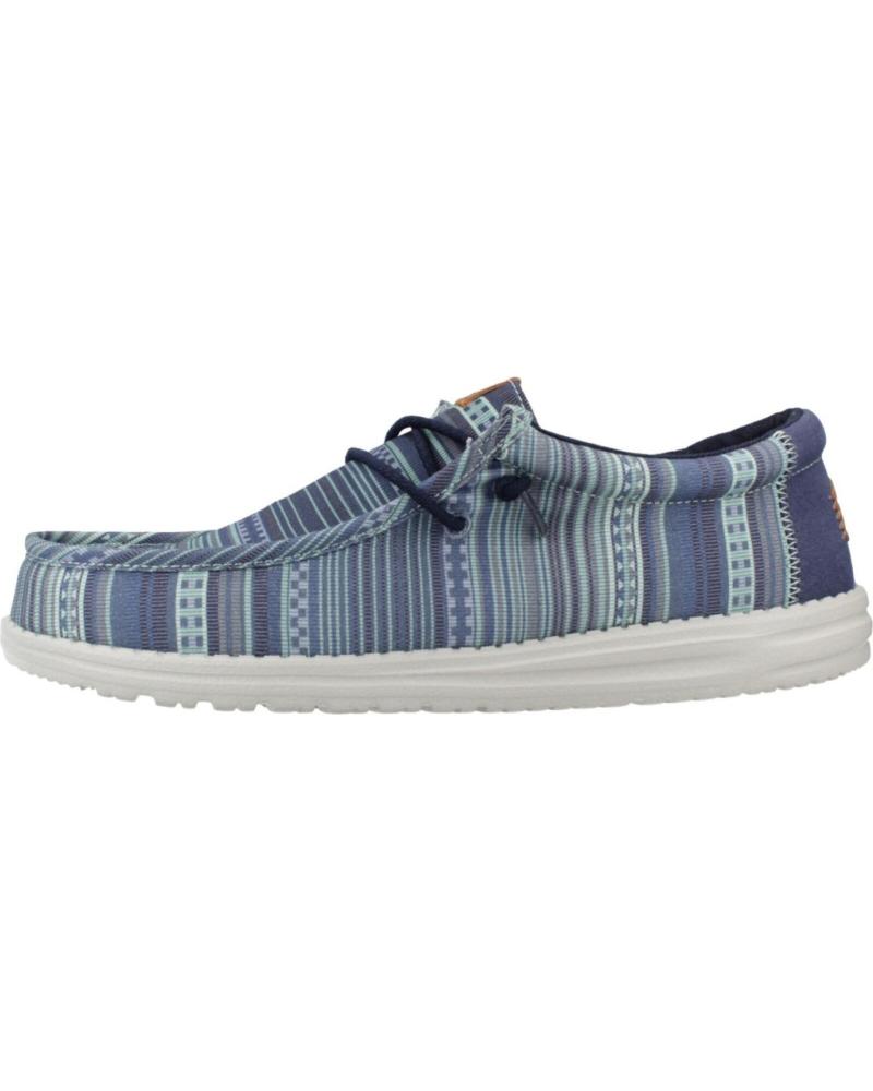 HEY DUDE ZAPATILLAS WALLY SURF SHAWL CASUAL HOMBRE AZUL MARINO NVYBLZR NVYBLZR