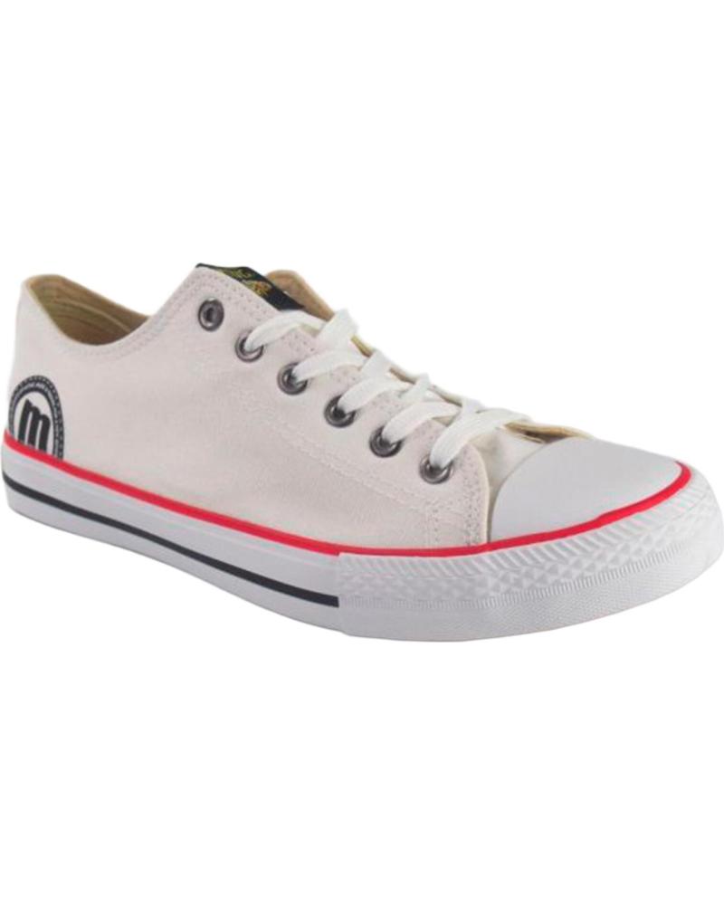 ZAPATILLAS DE LONA MTNG 15380 PARA HOMBRE BLANCO
