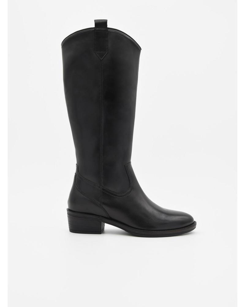 BOTAS DE HOMBRE PURAPIEL BRO7 NEGRO BLACK