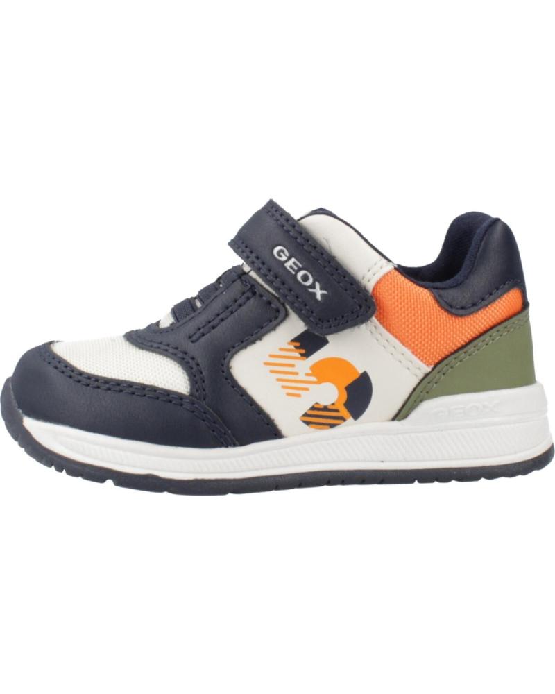 GEOX B RISHON BOY ZAPATILLAS CASUAL INFANTIL AZUL CF47R CF47R
