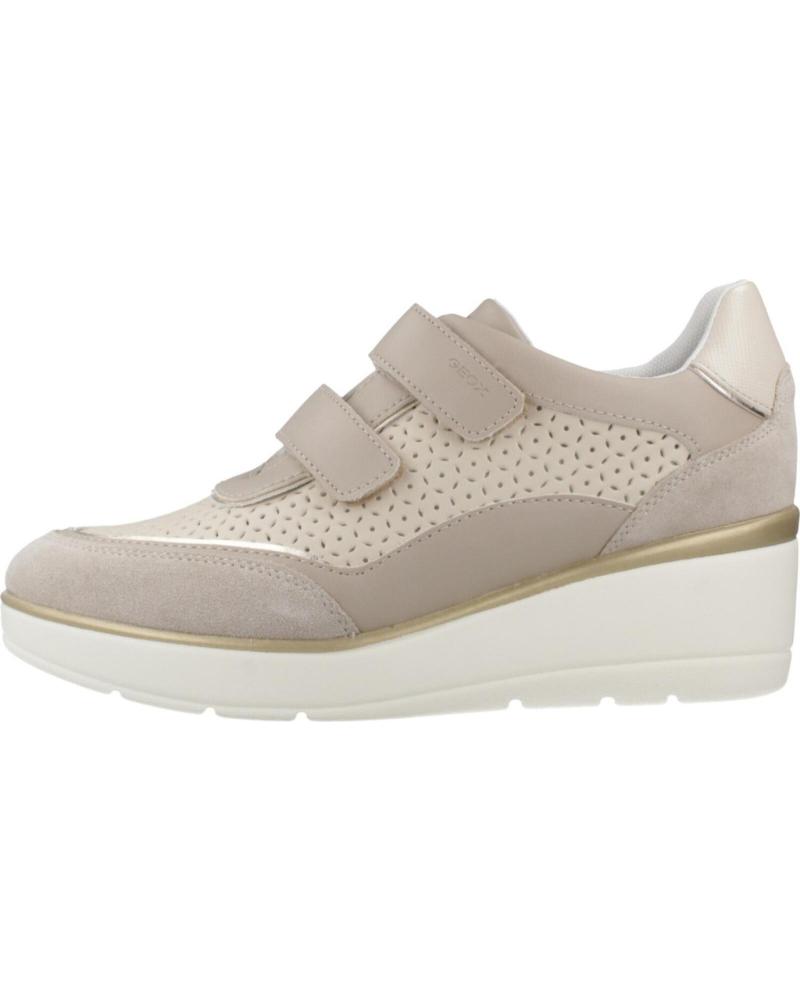 ZAPATILLAS GEOX D ILDE MUJER BEIGE C1SH6