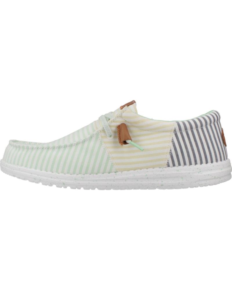 HEY DUDE WALLY TRI NU PREP ZAPATILLAS CASUAL HOMBRE VERDE GREEN