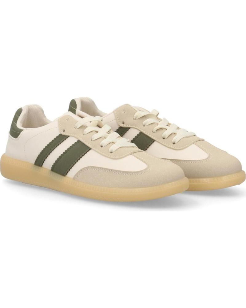 SPORT3PUNTO0 ZAPATILLAS DEPORTIVAS DE ANTE Y LONA CON RAYAS VARIOS COLORES