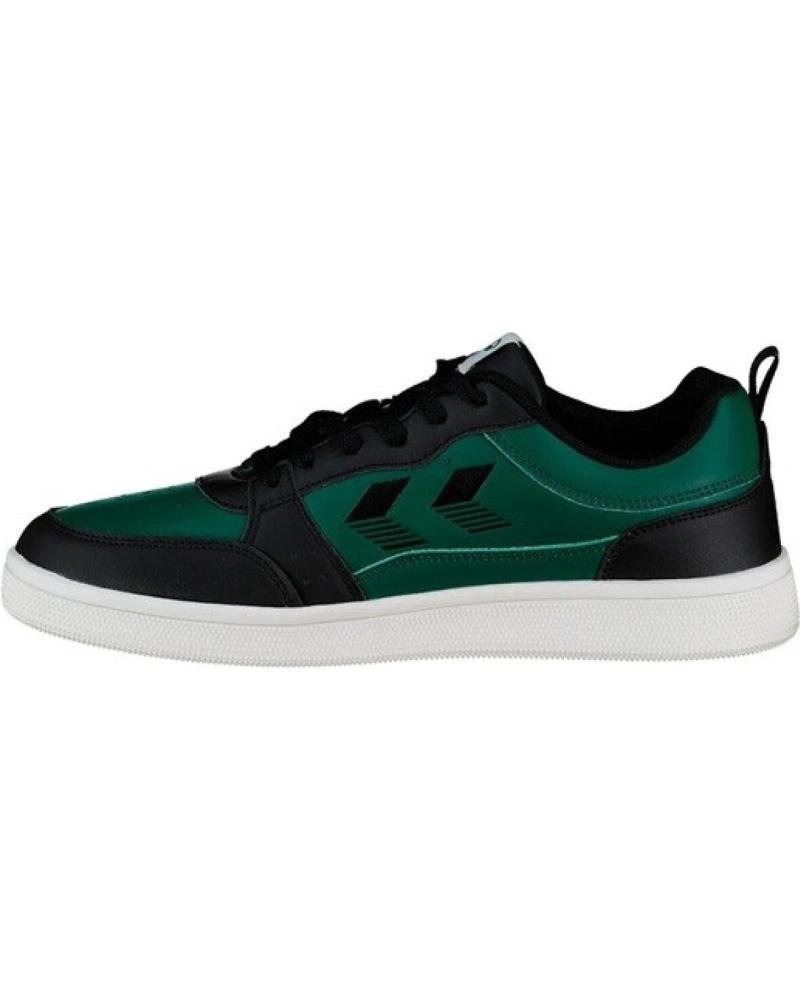 ZAPATILLAS HUMMEL BASICOURT II HOMBRE VERDE/NEGRO MULTICOLOR