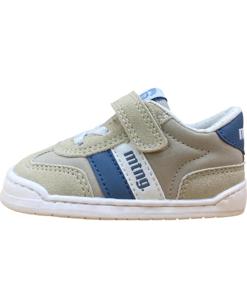 ZAPATILLAS DEPORTIVAS MTNG FREE 49060 NIÑOS VELCRO BEIGE
