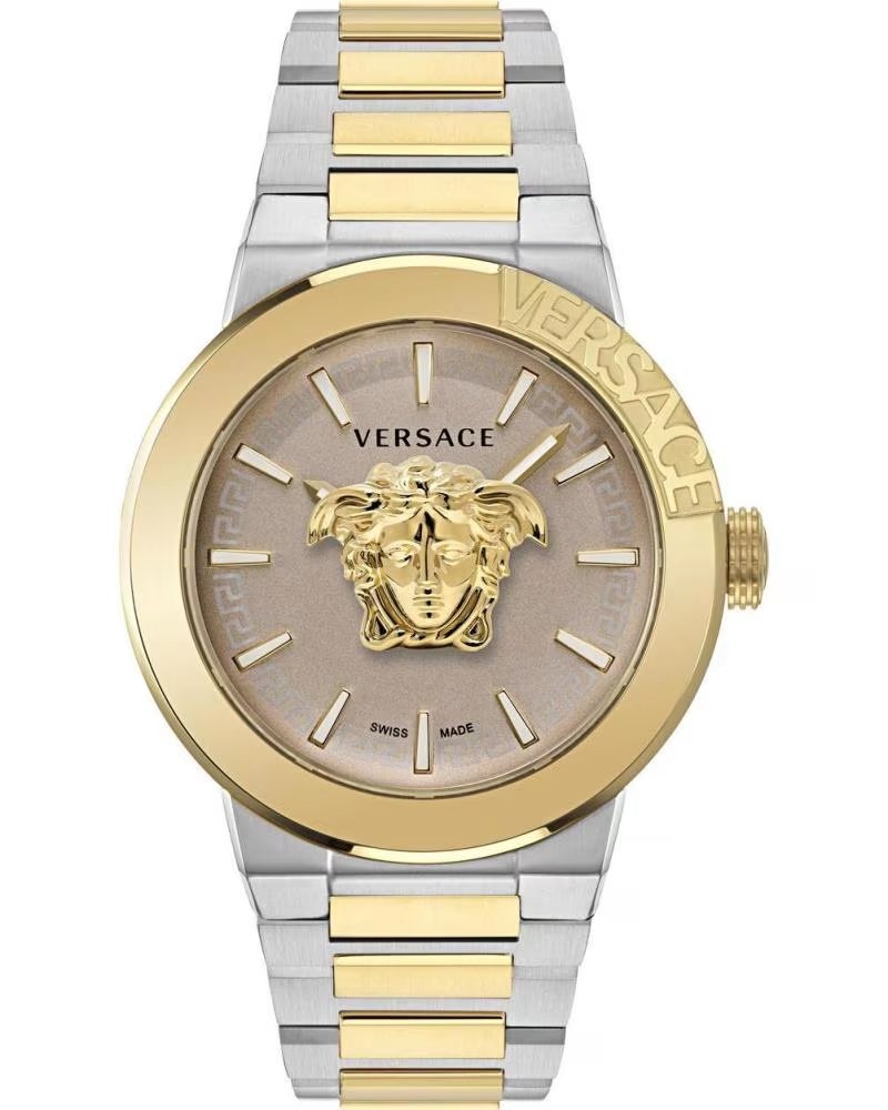 Reloj Versace VE7E00423 Bicolor para Mujer Dorado