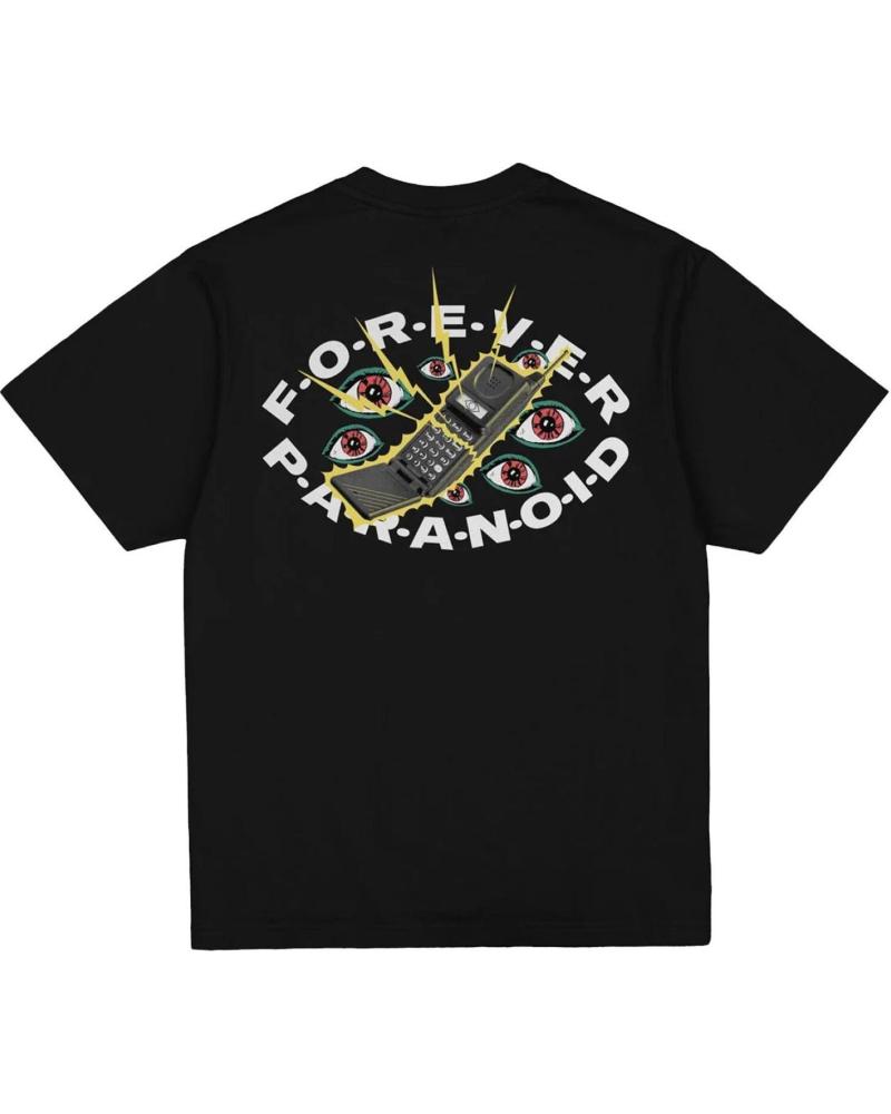 CAMISETA JACKER PARANOID T-SHIRT BLACK NAN NAN
