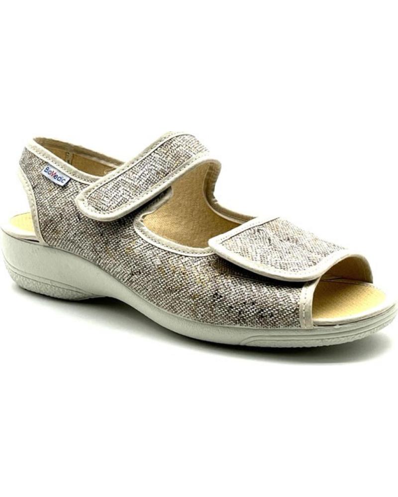 ZAPATILLAS DE ESTAR POR CASA CABRERA 5474B E PARA MUJER BEIG