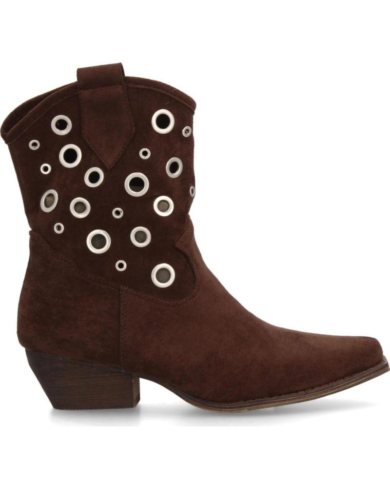 BOTAS MUJER SPORT3PUNTO0 A-5748 CON OJALES METÁLICOS VARIOS COLORES