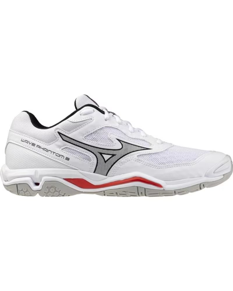 Zapatillas Mizuno Wave Phantom 3 para Balonmano y Voleibol Blanco