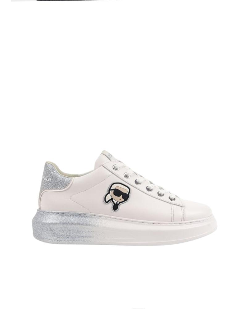ZAPATILLAS KARL LAGERFELD KAPRI OMBRE NFT LO LACE MUJER BLANCO BLANCO