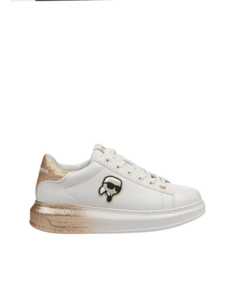 KARL LAGERFELD KAPRI OMBRE NFT LO LACE ZAPATILLAS MUJER BLANCO BLANCO
