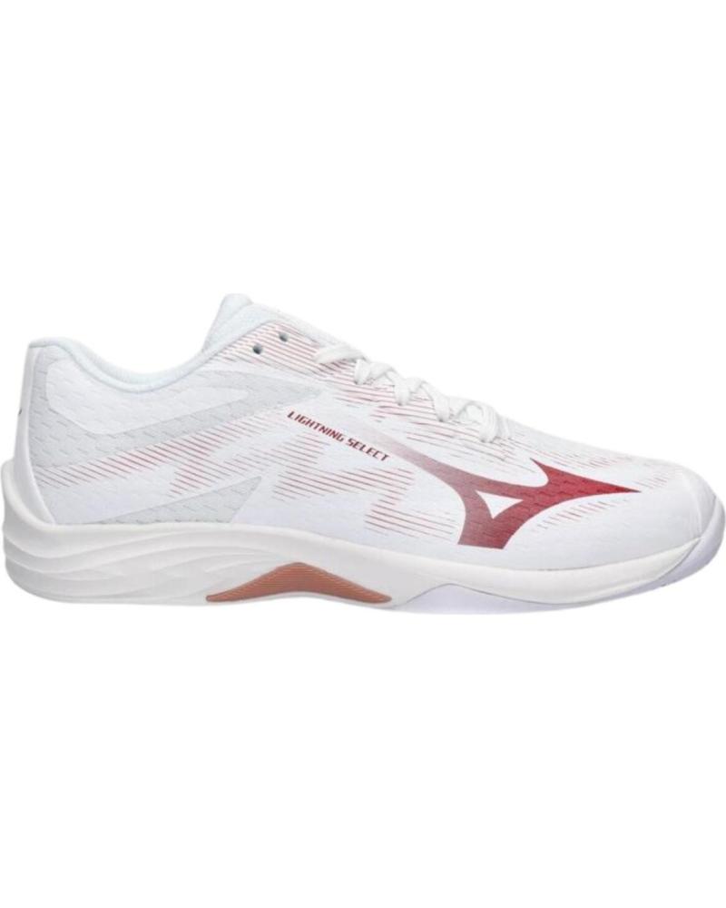 ZAPATILLAS DEPORTIVAS MIZUNO LIGHTNING SELECT HOMBRE BLANCO ROJO VERDE BLANCO ROJO Y VERDE