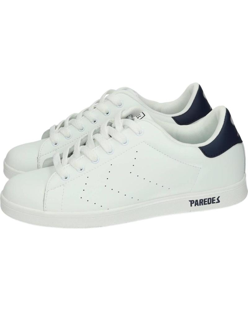 ZAPATILLAS DEPORTIVAS PAREDES LD192 HOMBRE RETRO BLANCO-AZUL AZUL AZUL