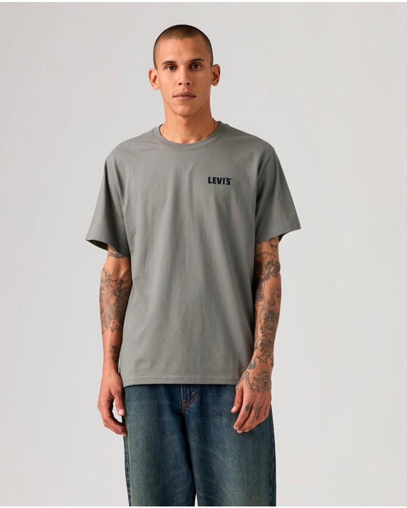 CAMISETA LEVI'S WESTERN 161432496 DE MANGA CORTA PARA HOMBRE GRIS