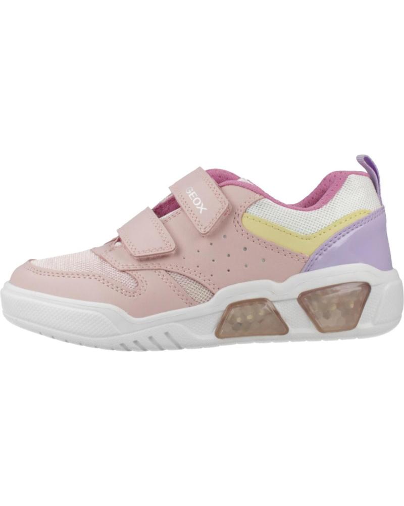 GEOX J ILLUMINUS GIRL C8206 ZAPATILLAS CASUAL CON CIERRE DE VELCRO C8206